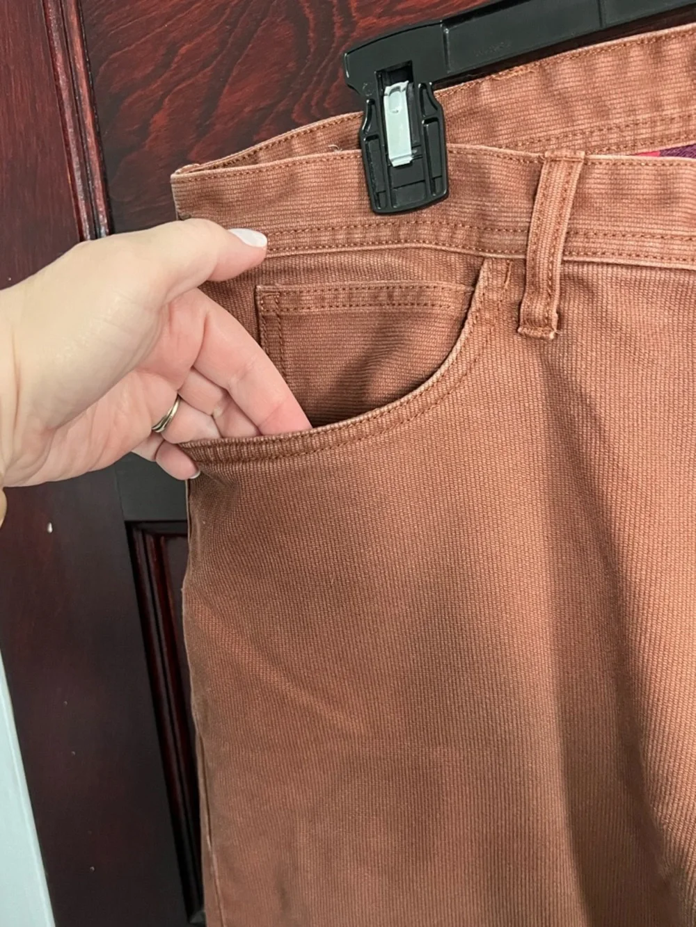 J Crew Men’s The Sutton Corduroy Pants Tan Plaid size 32x30